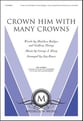 Crown Him with Many Crowns SATB choral sheet music cover